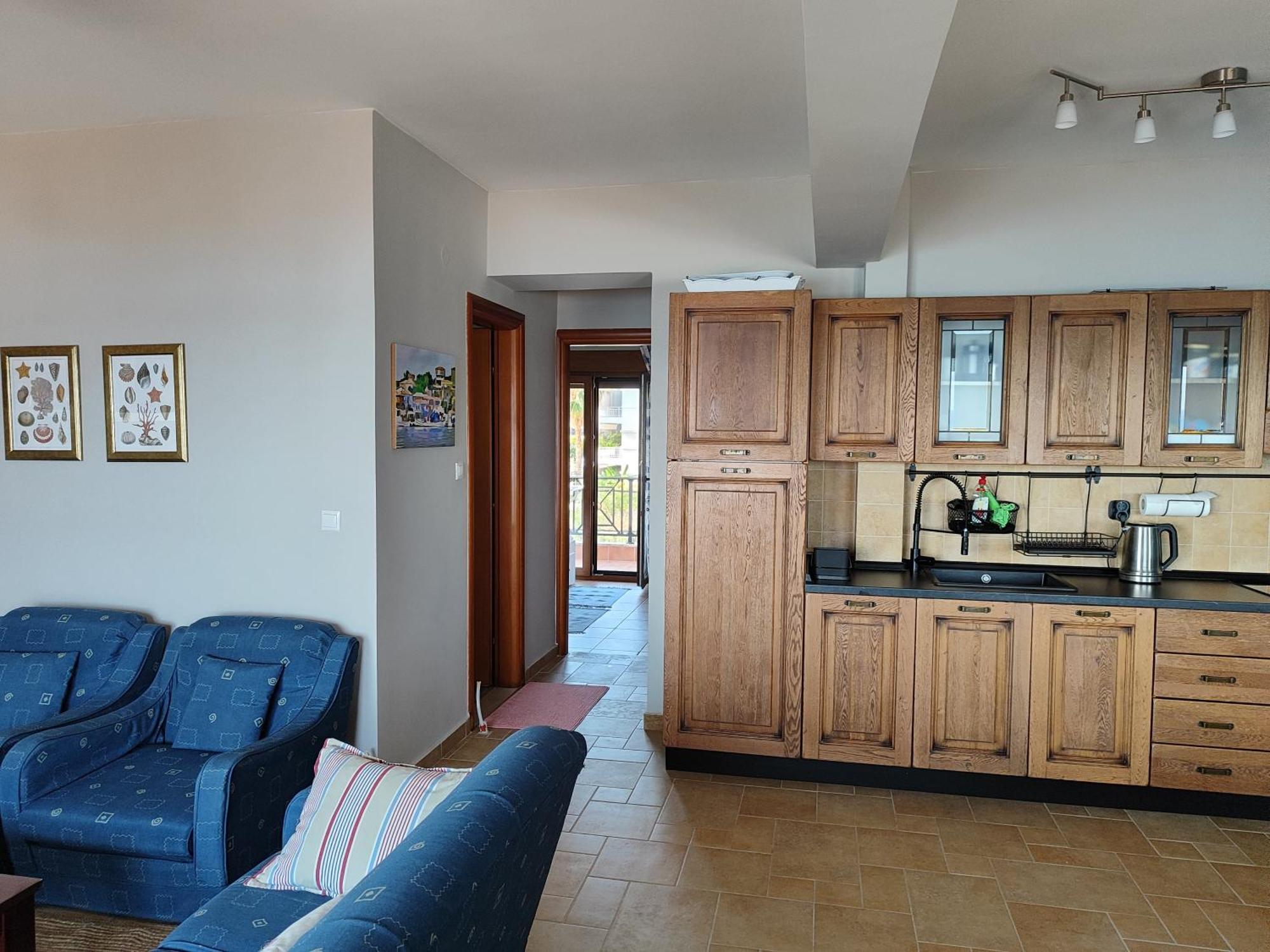 Apartmán navy blue Nea Skioni Exteriér fotografie