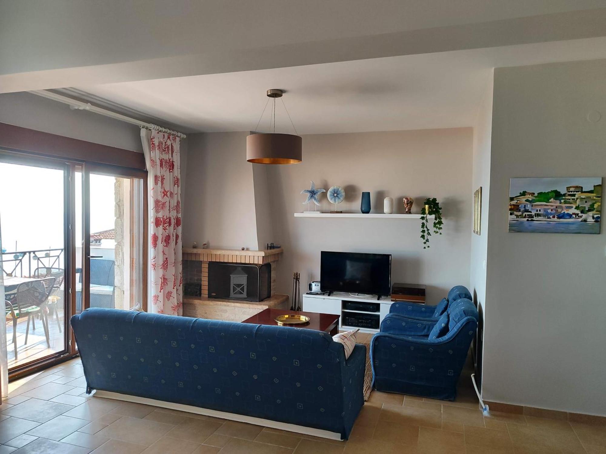 Apartmán navy blue Nea Skioni Exteriér fotografie