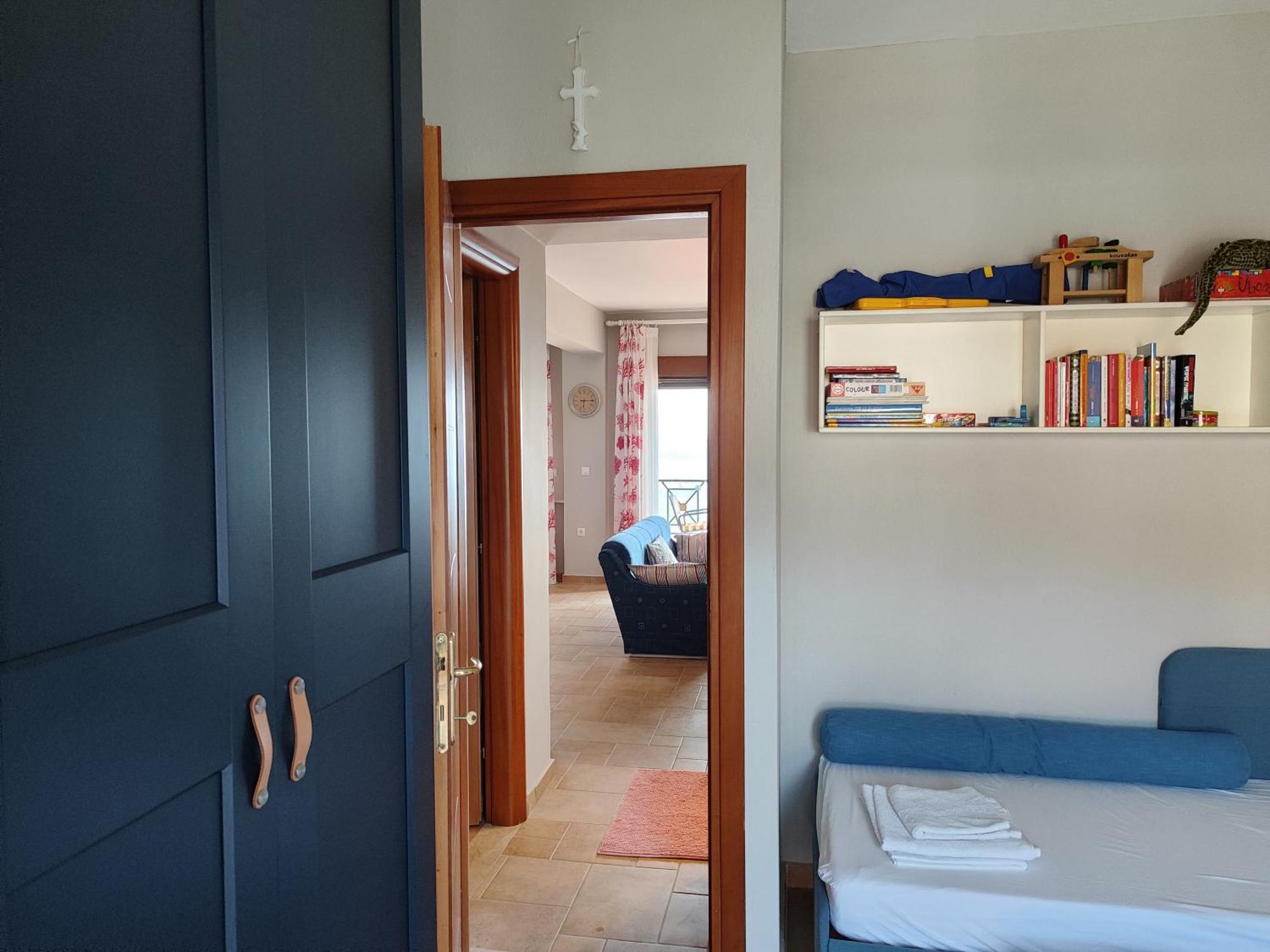 Apartmán navy blue Nea Skioni Exteriér fotografie