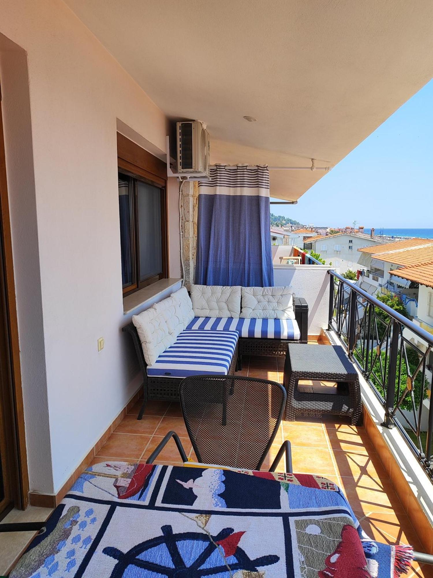 Apartmán navy blue Nea Skioni Exteriér fotografie