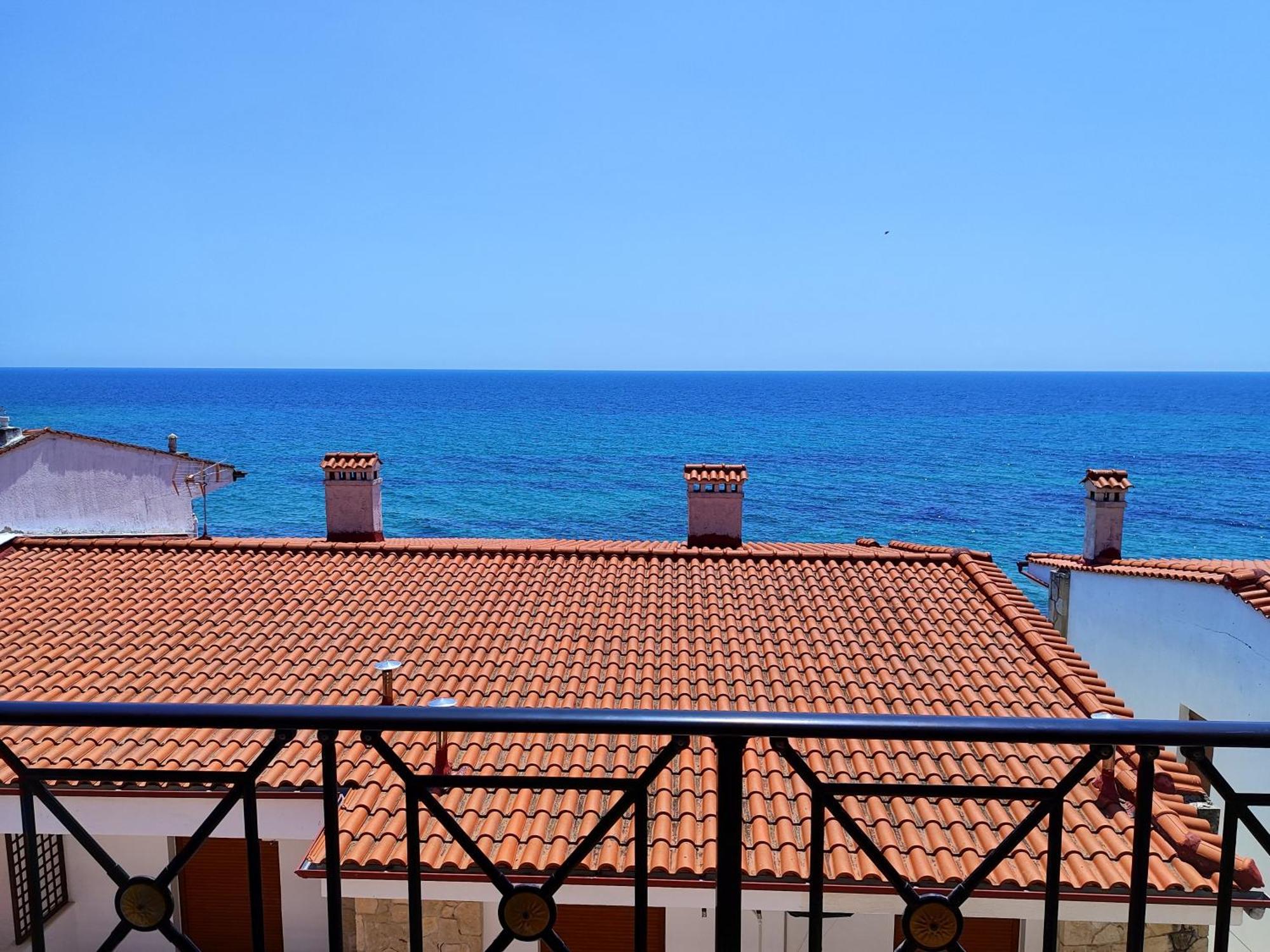 Apartmán navy blue Nea Skioni Exteriér fotografie